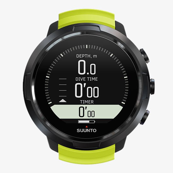 SUUNTO D5 Black Lime — витринный экземпляр