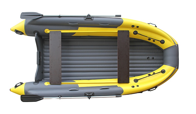 Лодка ПВХ SKAT TRITON 390NDFi с интегрированным фальшбортом надувная