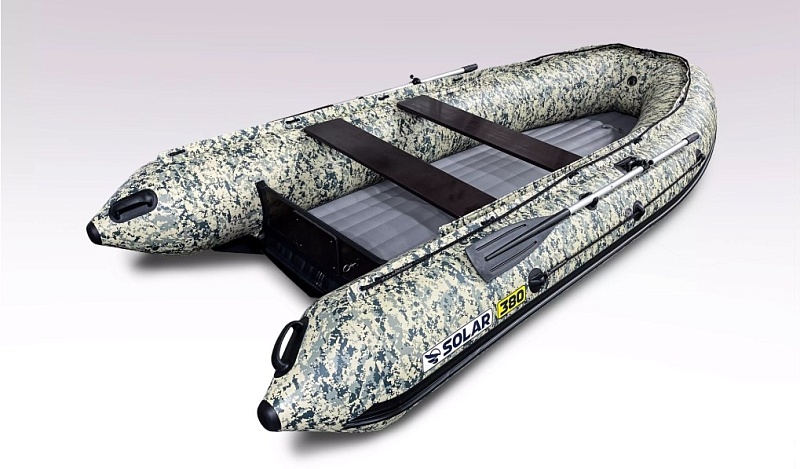 Лодка ПВХ Solar-380 К Максима надувная