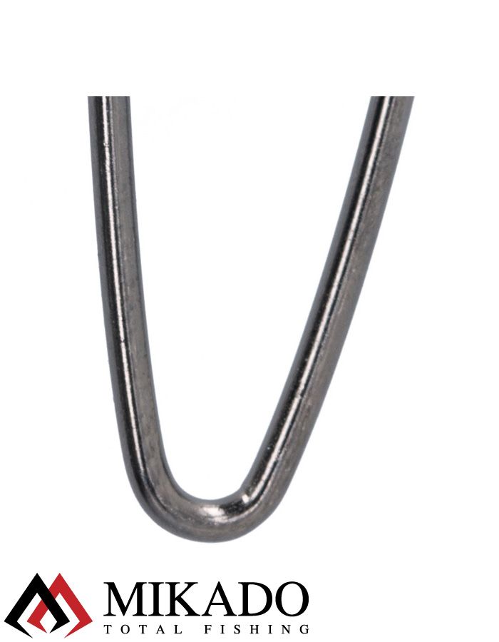 Застежка Mikado New hooked BN № 2.  тест 28 кг. (12 шт.)