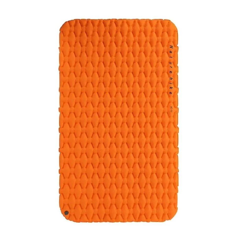 Коврик спальный Naturehike NH19Z055-P двойной FC11 (с надувным мешком) оранжевый