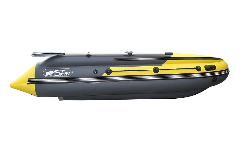 Лодка ПВХ SKAT TRITON 390NDFi с интегрированным фальшбортом надувная