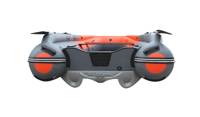 Лодка ПВХ Reef Triton 400 S-Max с интегрированным фальшбортом надувная