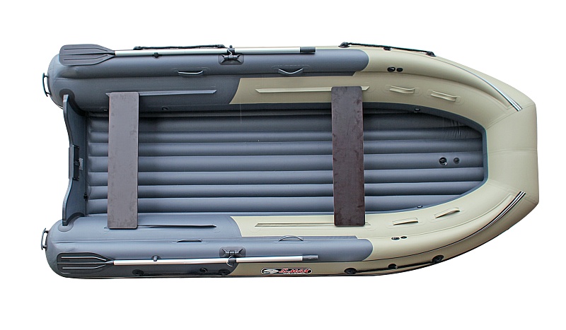 Лодка ПВХ Reef Triton 370 S-Max с интегрированным фальшбортом надувная