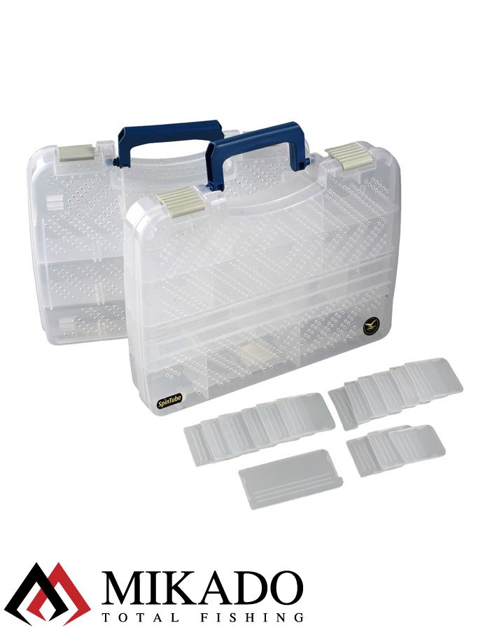 Бокс рыболова Mikado UAC-C001H (28 x 22 x 12 см.) вентилируемый