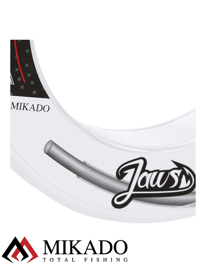 Поводочный материал Mikado Jaws Invisible Leader 1,0 мм, 55 кг, 50 м.