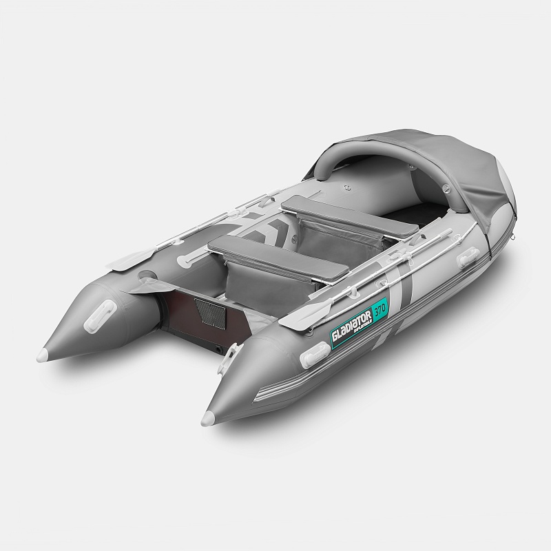 Лодка ПВХ Gladiator Active С370AL надувная
